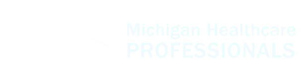 MHP - Michigan Healthcare Professionals -Logo White